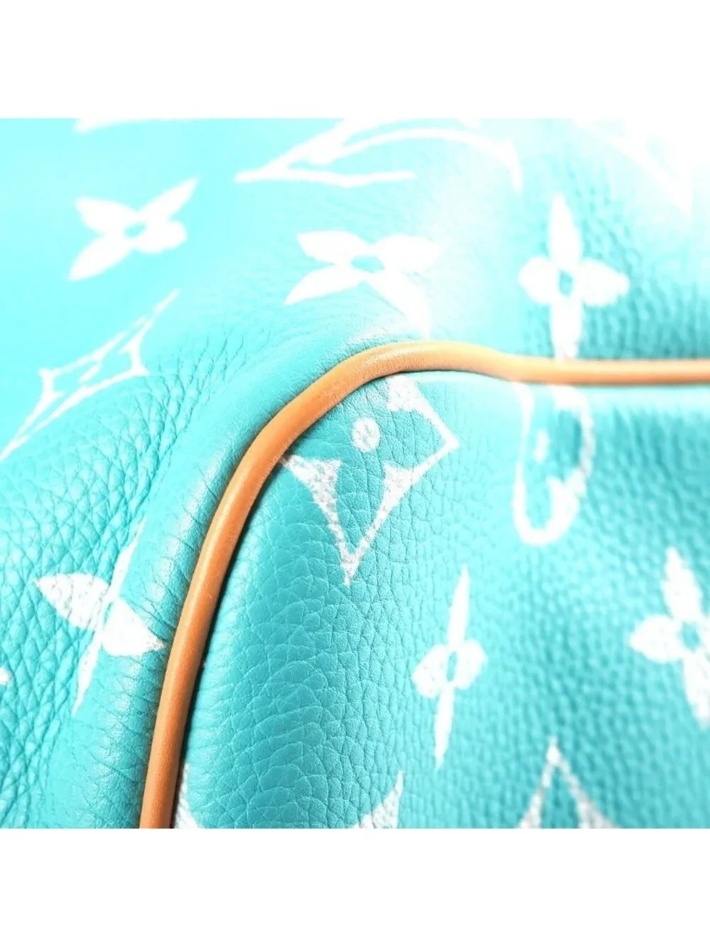 Louis Vuitton Monogram Speedy P9 Bandouliere 40 Boston Bag 2-Way Turquoise